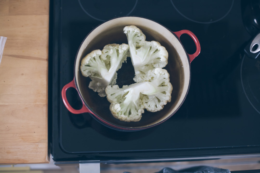 how to make breaded cauliflower baked
