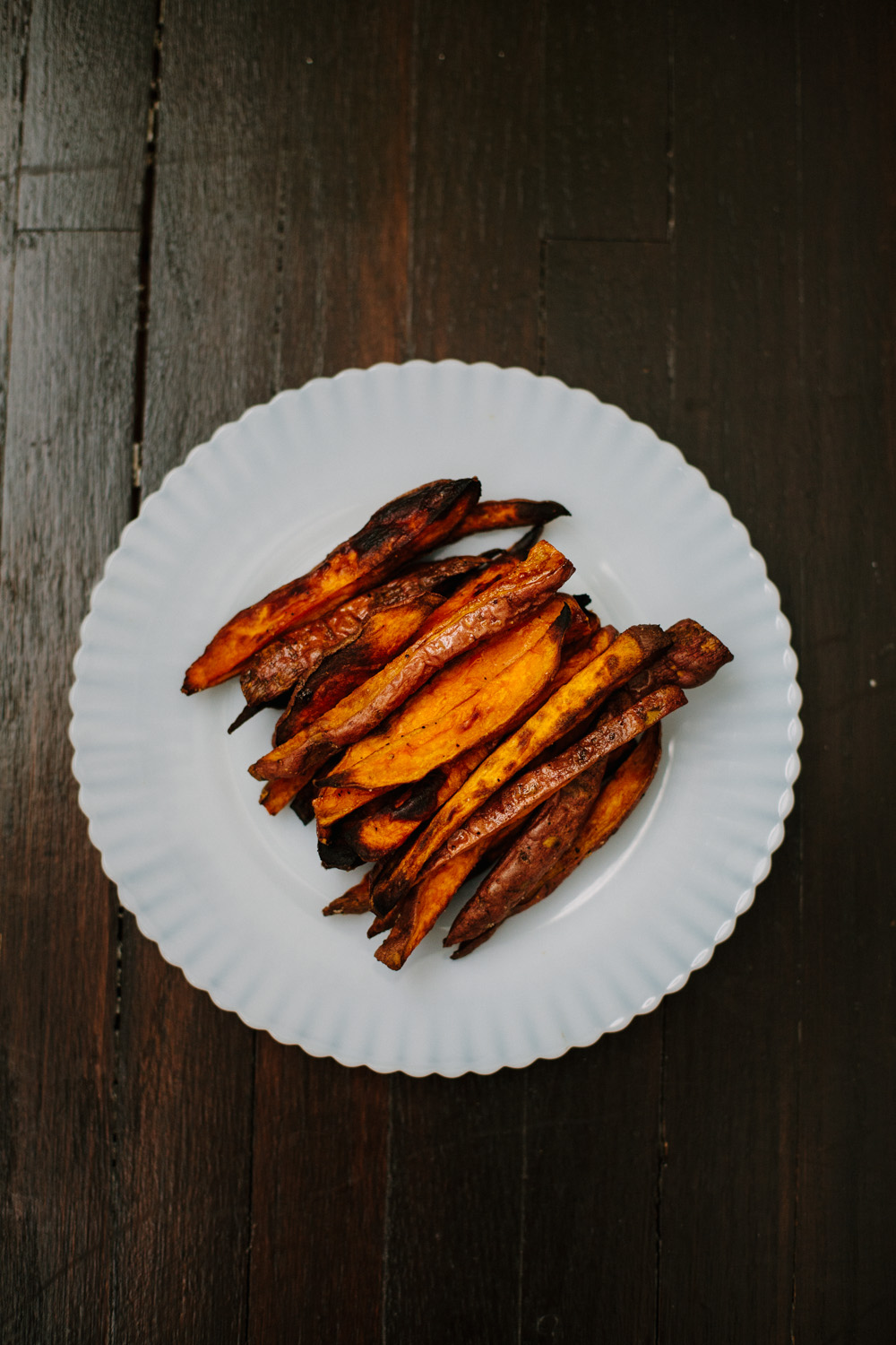 how to bake crispy sweet potato fries / go eat your bread with joy