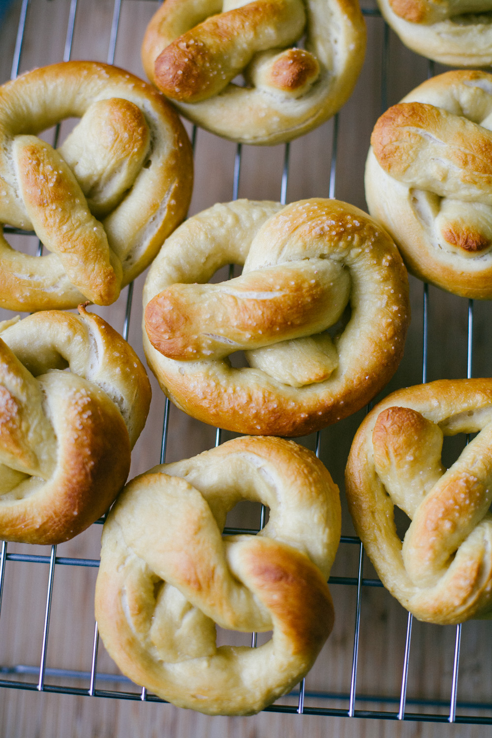 baking pretzels from Walter the Baker