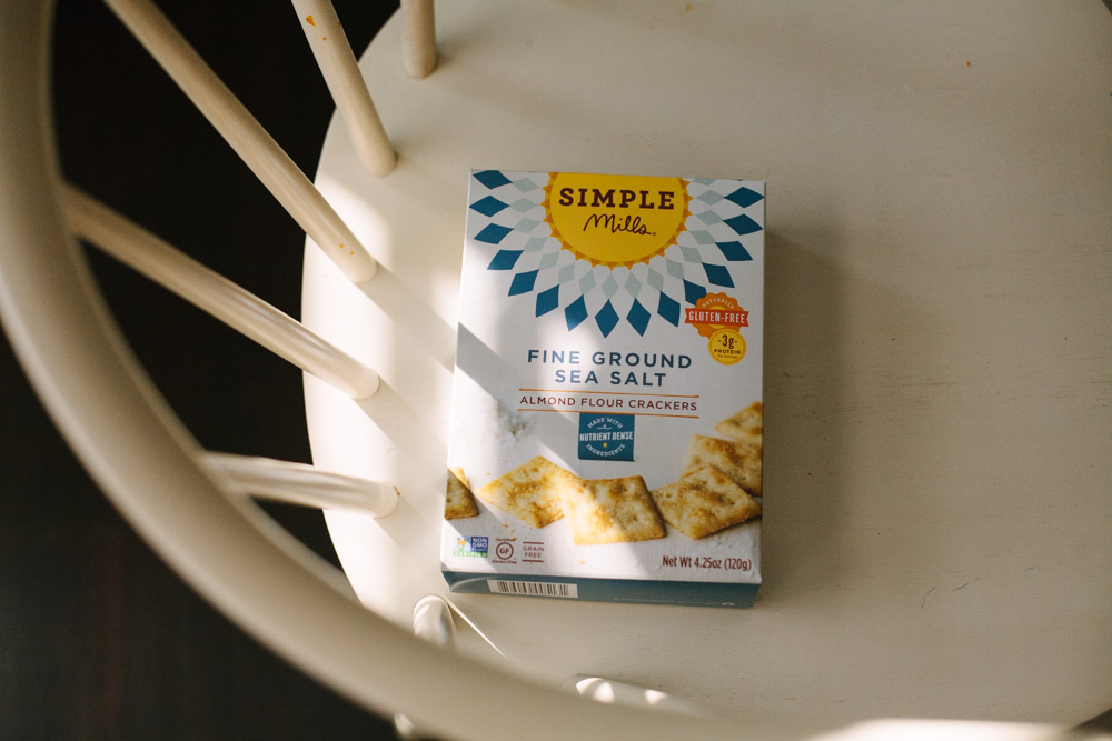 simple mills crackers from thrive market