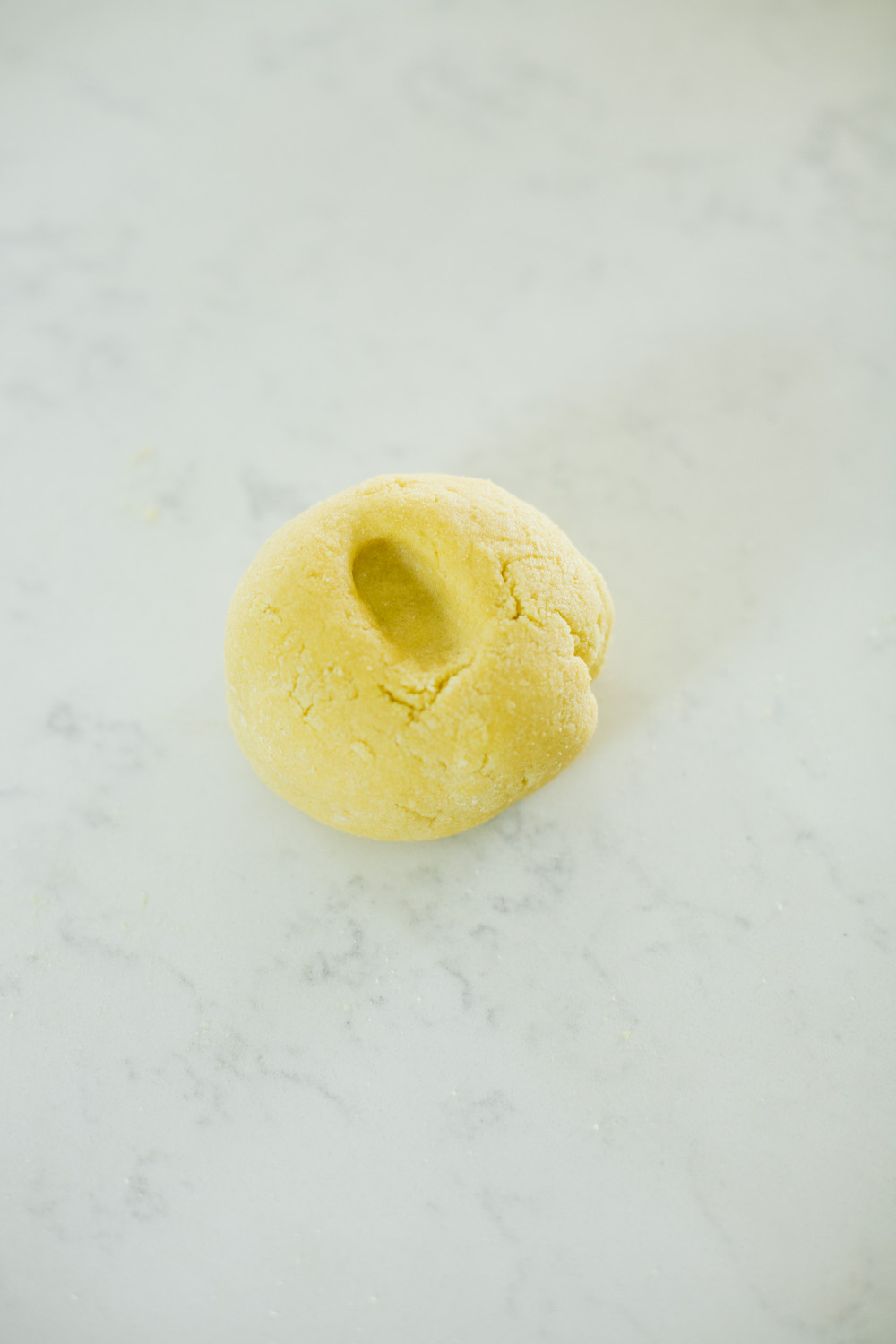 fresh pasta dough made of flour and eggs