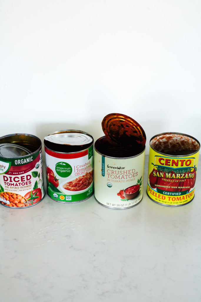 Canned Tomato Taste Test in Sauce  / Go Eat Your Bread with Joy