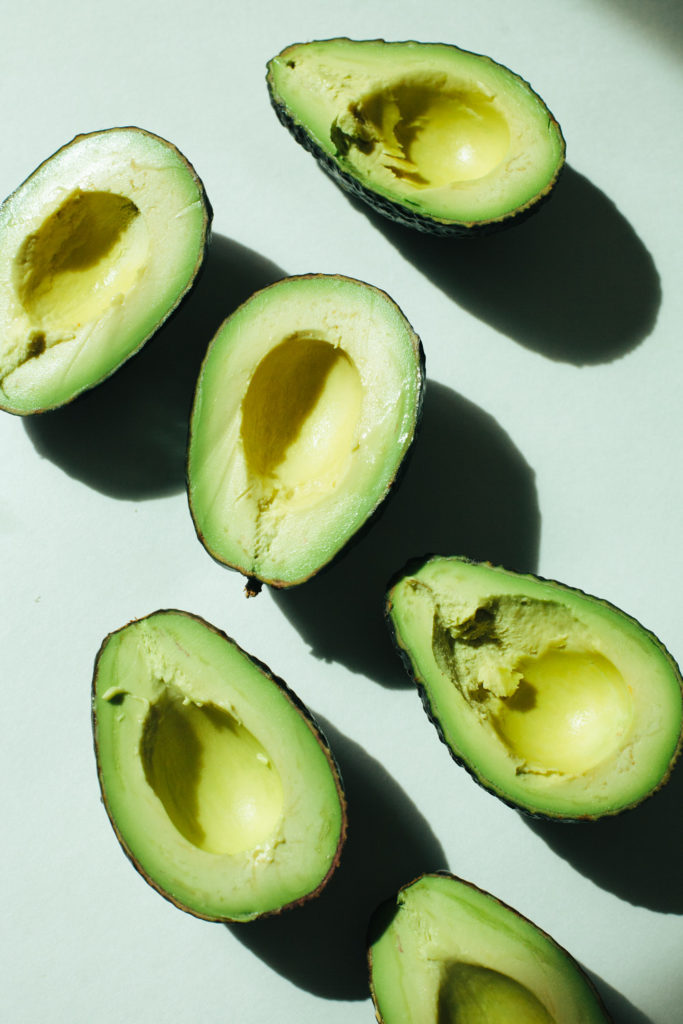 Avocados for an orange avocado chickpea salad dinner / Go Eat Your Bread with Joy