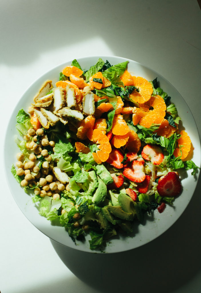 Orange avocado chickpea salad / Go Eat Your Bread with Joy