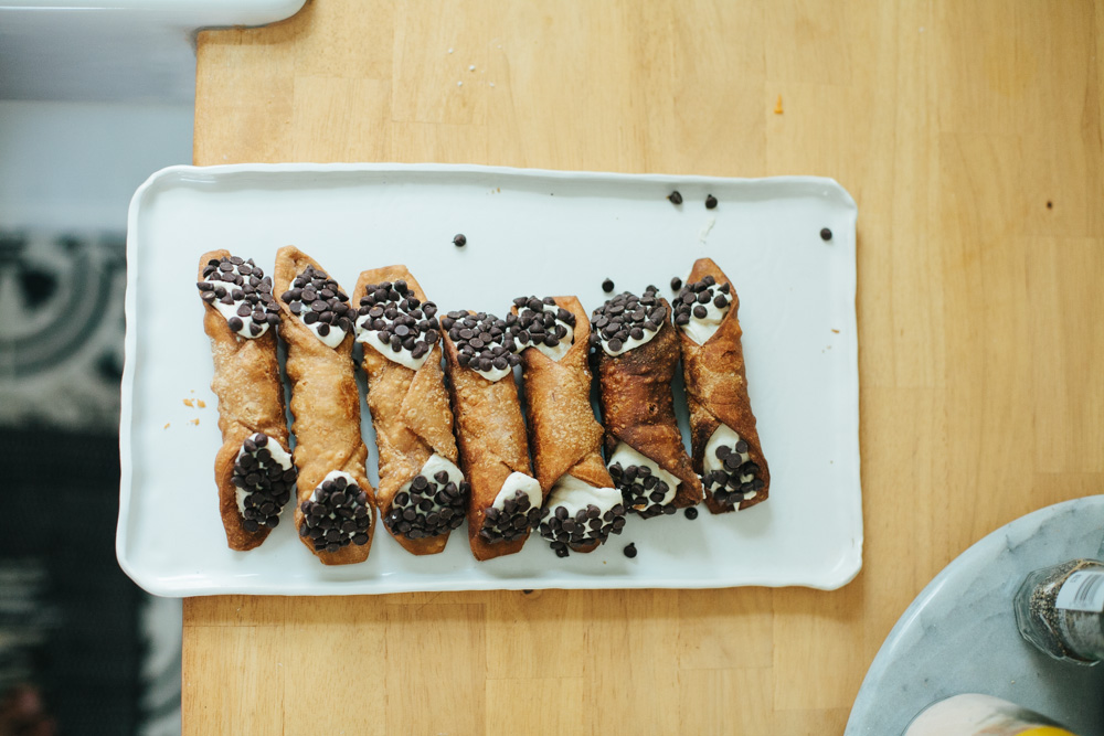 Homemade Cannoli made with einkorn flour and coconut oil / go eat your bread with joy